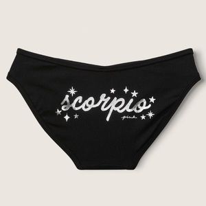 VSPINK Scorpio astrology constellation underwear in black